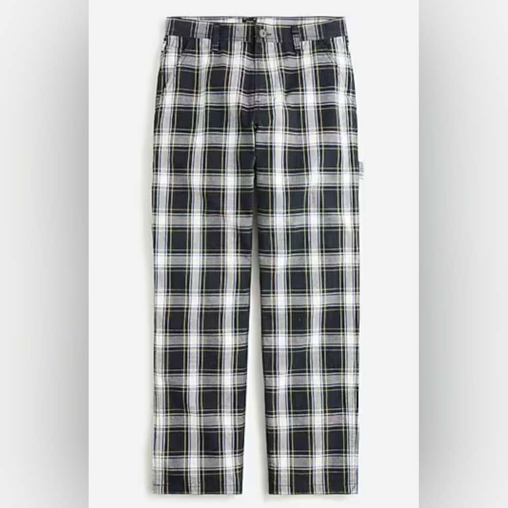 Wallace & Barnes flannel-lined canvas painter pant size 31x32